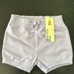 Benetton Baby Purple Shorts 6-9M